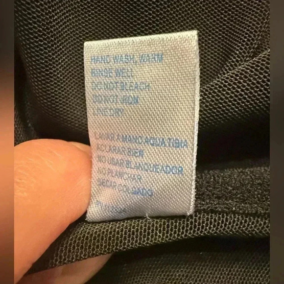 Women’s black stretchy lace bodysuit with hook & eye & zipper closure at back - Picture 11 of 11